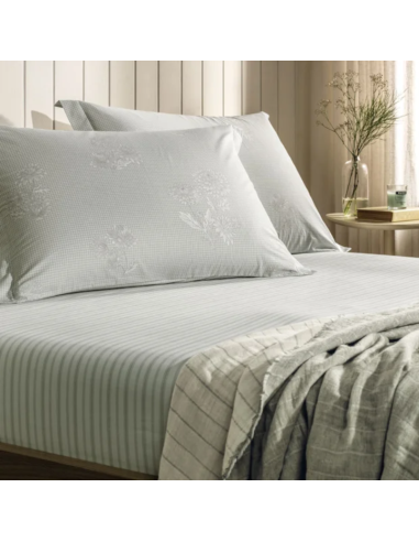 Jogo de Cama Queen 3 Peças Percal 200 Fios Dalia - Karsten