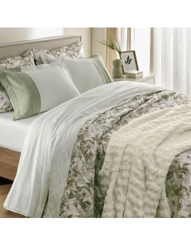 Jogo de Cama Queen 4 Peças Cetim 300 Fios Celine - Karsten