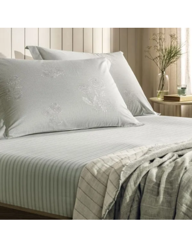 Jogo de Cama King 3 Peças Percal 200 Fios Dalia - Karsten