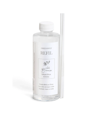 Refil Difusor de Aromas Chá Branco 300ml - Greenswet