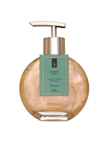 Sabonete Líquido Desodorante Bamboo Via Aroma - 200ml