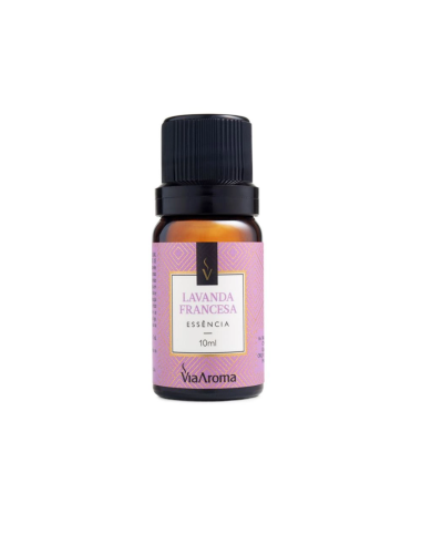 Essência Lavanda Francesa Via Aroma 10ml - Lavanda Francesa